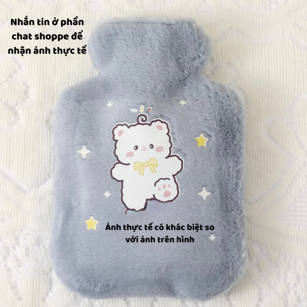Túi Lông Gấu Trái Đất Túi Chườm Gấu Trái Đất